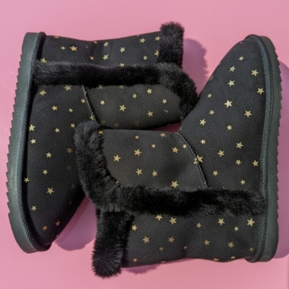 NEW 3pc Stylish Fall  Boot Collection - Black, Gray, and Iridescent -Size 6 - Picture 4 of 14